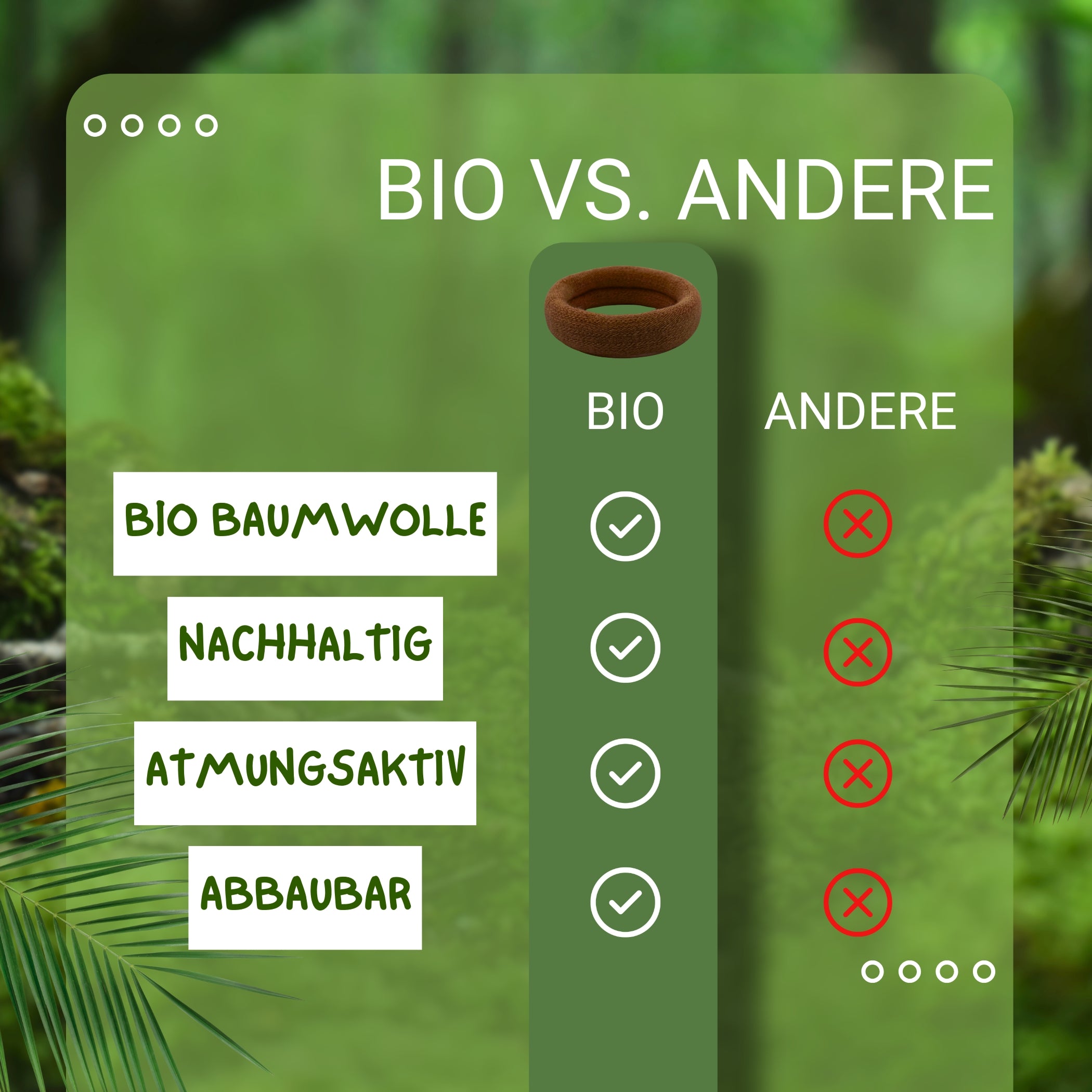 Haarallerliebst Haargummi Damen 12er Set – Haargummis soft ohne Metall aus Bio-Baumwolle & Naturkautschuk – Schonend zu Haar & Umwelt - HAARallerliebst