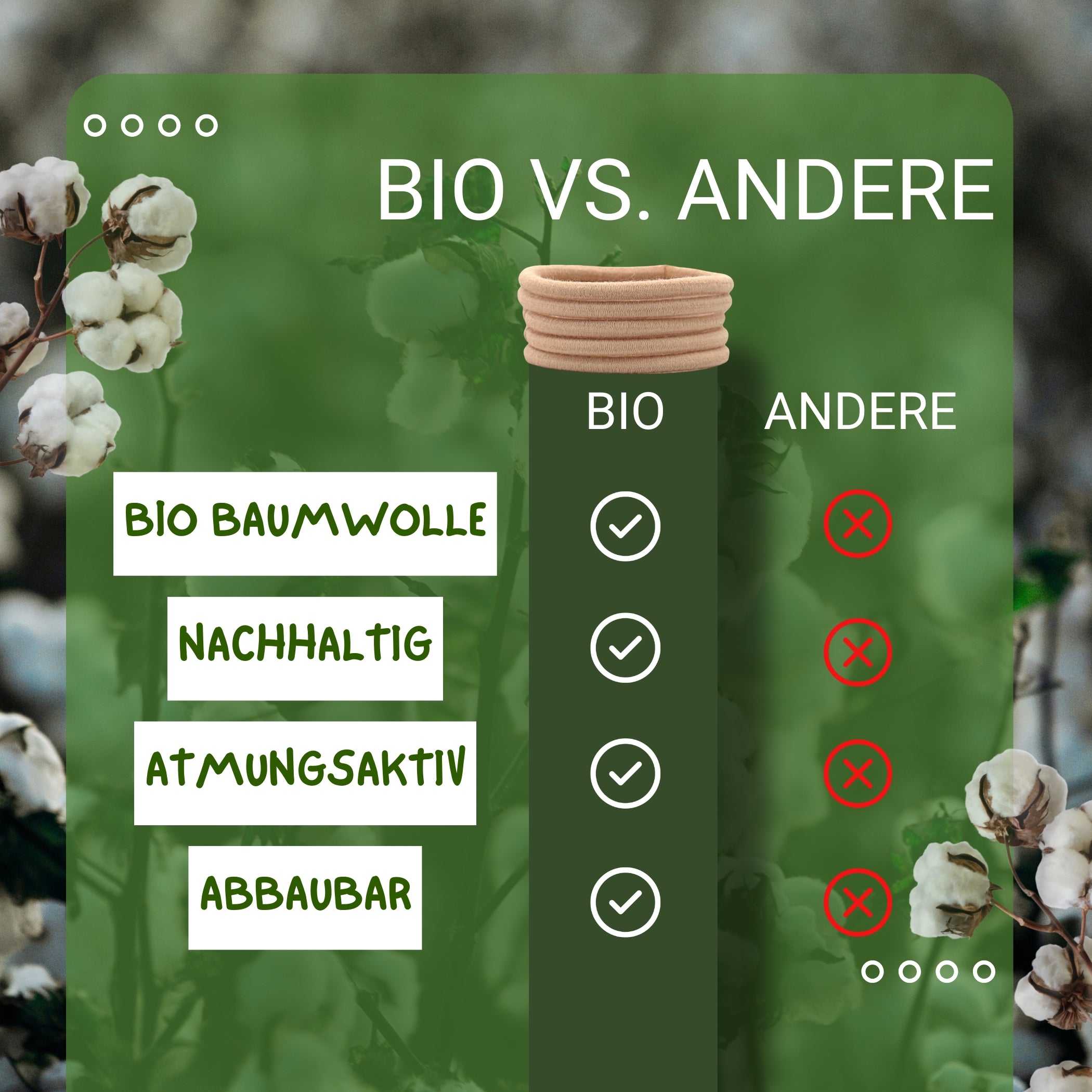 Haarallerliebst Haargummi Damen 20er Set – Haargummis ohne Metall aus Bio-Baumwolle & Naturkautschuk - HAARallerliebst