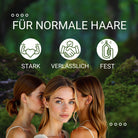 Haarallerliebst Haargummi Damen 12er Set – Haargummis flach ohne Metall aus Bio-Baumwolle & Naturkautschuk - HAARallerliebst