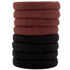 Haarallerliebst Haargummi Damen 8er Set – Haargummis soft ohne Metall aus Bio-Baumwolle - HAARallerliebst