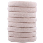 Haarallerliebst Haargummi Damen 8er Set – Haargummis soft ohne Metall aus Bio-Baumwolle - HAARallerliebst