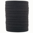 Haarallerliebst Haargummi Damen 12er Set – Haargummis flach ohne Metall aus Bio-Baumwolle & Naturkautschuk - HAARallerliebst