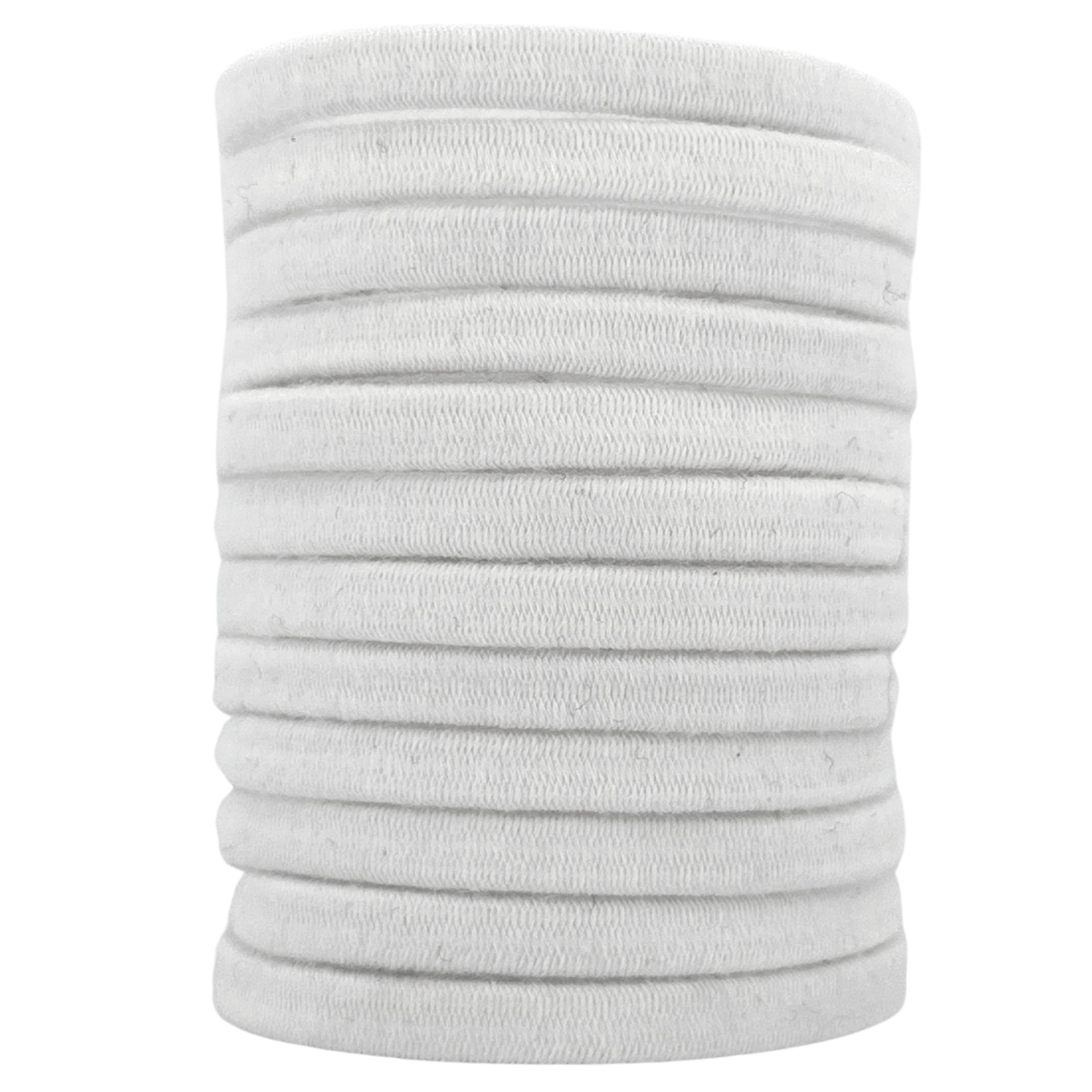 Haarallerliebst Haargummi Damen 12er Set – Haargummis flach ohne Metall aus Bio-Baumwolle & Naturkautschuk - HAARallerliebst