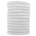 Haarallerliebst Haargummi Damen 12er Set – Haargummis flach ohne Metall aus Bio-Baumwolle & Naturkautschuk - HAARallerliebst