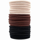 Haarallerliebst Haargummi Damen 18er Set – Haargummis ohne Metall aus Bio-Baumwolle & Naturkautschuk - HAARallerliebst