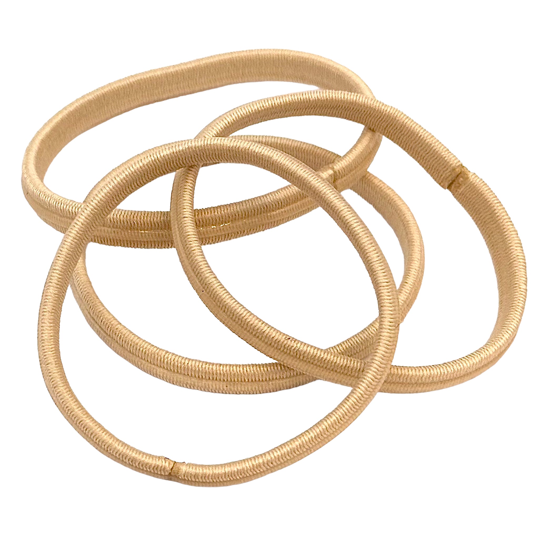 Haargummi Test Set (beige | 78 Stück | 7 Sorten) - HAARallerliebst