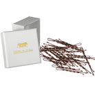 Bobby Pins gedreht (24 Stück | braun | 5cm) für ultimativen Halt - HAARallerliebst