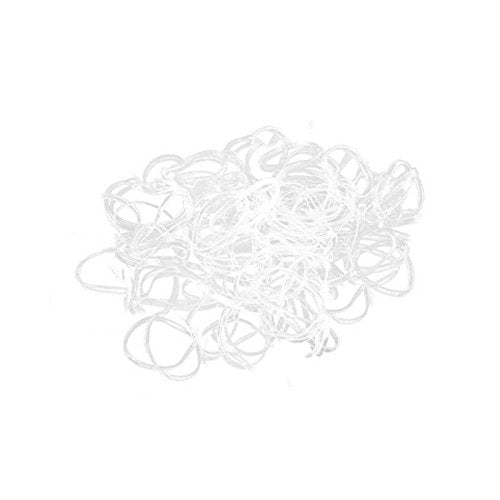 Mini Haargummis (250 Stück | transparent | 1cm) - HAARallerliebst