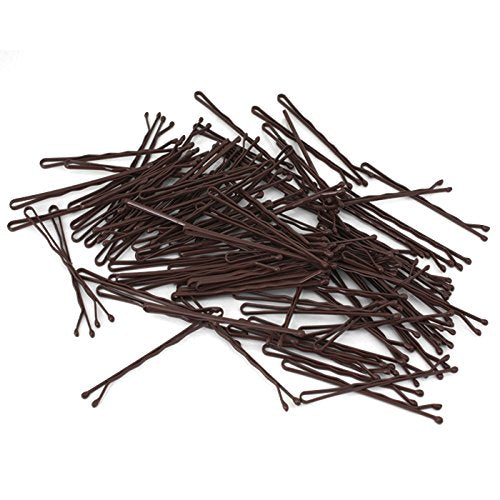 Bobby Pins braun (100 Stück | 5cm) - HAARallerliebst