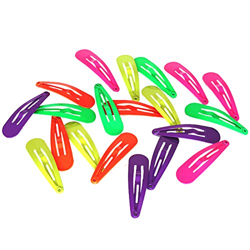 Mini Haarspangen für dünnes Haar (neon | 20 Stück | 39mm) - HAARallerliebst
