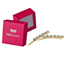 Haarspangen gold mit Strass (2 Stück | 6cm) - HAARallerliebst
