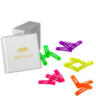 Haarspangen rechteckig (neon | 20 Stück | 39mm) - HAARallerliebst