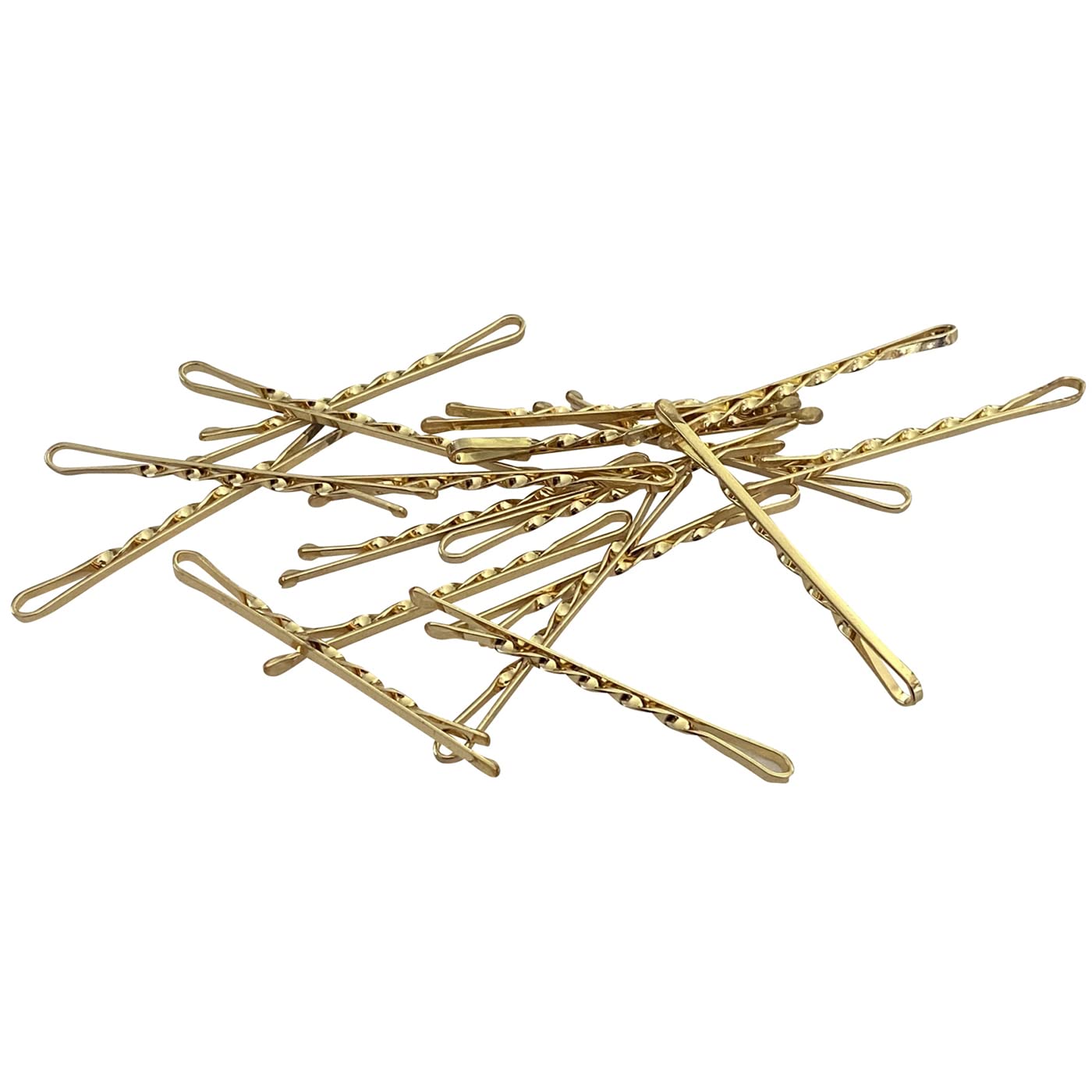 Bobby Pins gedreht (24 Stück | 5cm | (beige, gold, roségold, silber) für ultimativen Halt - HAARallerliebst
