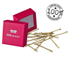 Bobby Pins gedreht (24 Stück | 5cm | (beige, gold, roségold, silber) für ultimativen Halt - HAARallerliebst