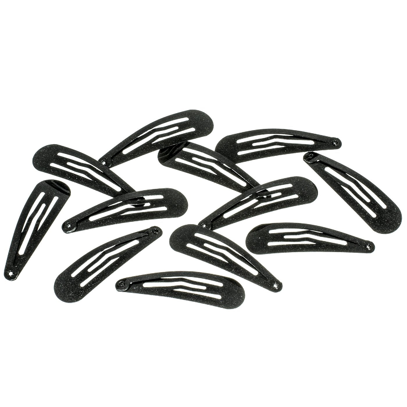 Haarspangen MORE GRIP (schwarz | 12 Stück | Anti Rutsch Beschichtung) - HAARallerliebst